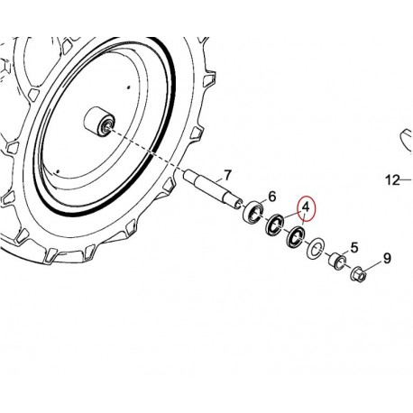 Сальник Вадерштад - Артикул 417836