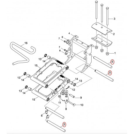 Очисна зірочка отворів висів. диска (кукурудза/grey) Вадерштад - Артикул 499655
