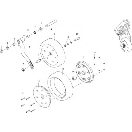 Вісь з чорного металу | Вадерштад | Артикул 175800