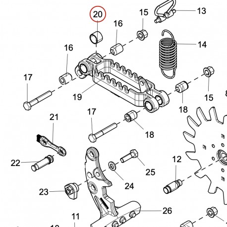 Втулка 231633 | Зносостійка